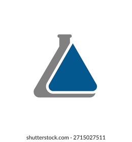 logo laboratorium icon templet vector research