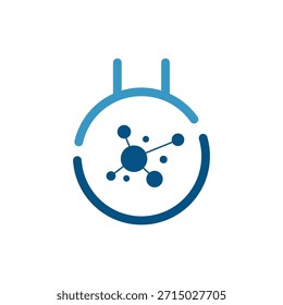 logotipo laboratorium ícone modelo pesquisa vetorial