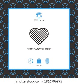 Logo - a labyrinth in the heart 