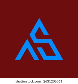 Logotipo AS, último logotipo AS, logotipo AS Monogram, alfabeto AS
