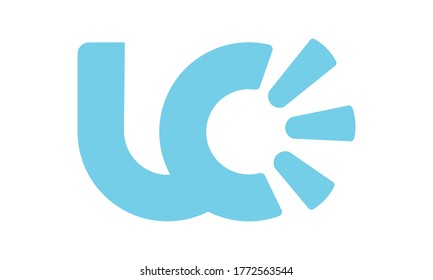logo lc design vector syimbol illustration 