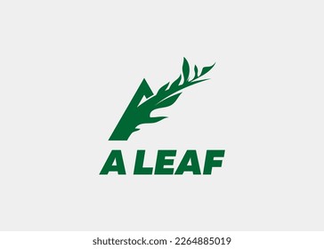 LOGO A LEAF COMPANY NAME