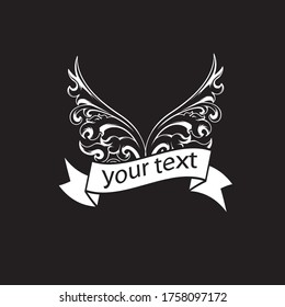 Logo mit Blattmotiv