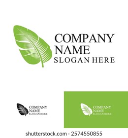 Logo leaf logo spa logo natural logo beauty