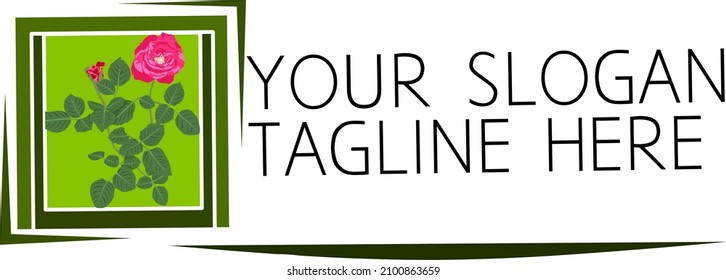logo with leaf theme for your business