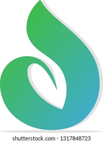 logo with a leaf of a tree, different colors and beautiful foliage, a logo for business
