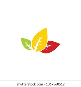 Logo Leaft Icon Templet Vector