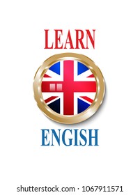 Logo Learn English Stock Vector (Royalty Free) 1067911571 | Shutterstock