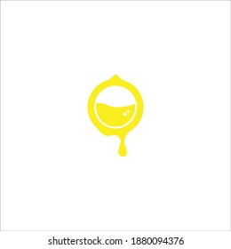 logo lemon templet vector icon