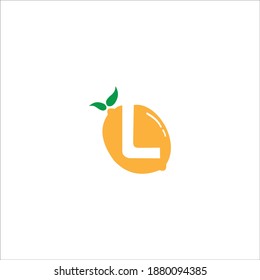 logo lemon templet vector icon