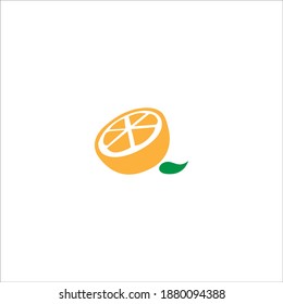 icono vectorial de la plantilla de limón de logotipo