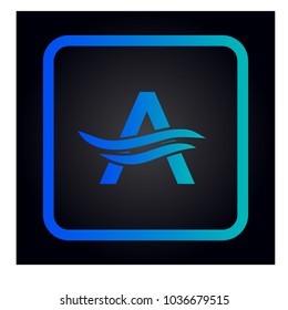 logo letter a