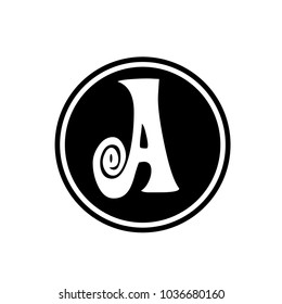 logo letter a