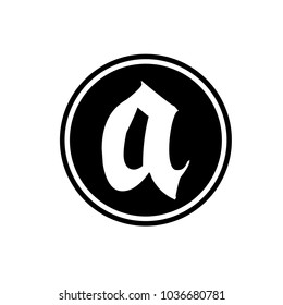 logo letter a