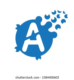 a logo and letter logo