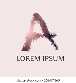 Logo letter A
