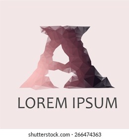 Logo letter A