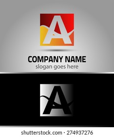 Logo letter A
