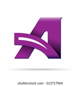 Logo for letter A
