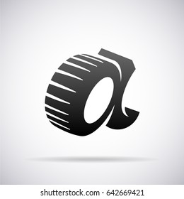 Logo for letter A