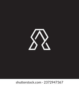 Un logotipo, letra A, símbolo A, un monograma