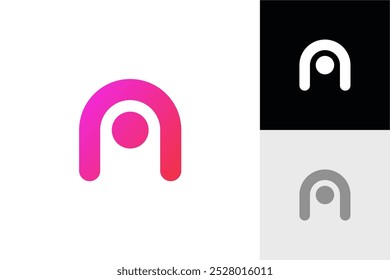 logo, letter a, triangle, modern, simple, icon, symbol