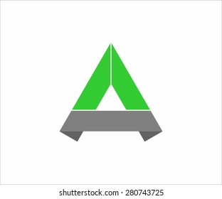 Logo letter  A. Vector design for your company.