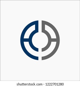 logo letter AA