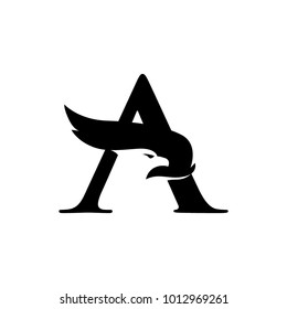 A logo. Letter A logo. Abstract letter logo