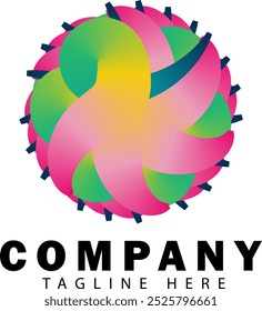 Un logotipo, un logotipo de la letra, colección Abstractas de los logotipos con letras. Logos abstractos geométricos. Diseño de iconos