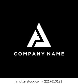carta de logo una empresa abstracta de marca creativa moderna	