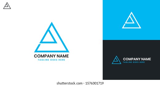 Logo letter A - All elements on this template are editable with vector software, suitable for Property Business / Industry.