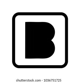 logo letter b