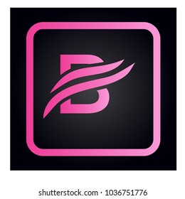 logo letter b
