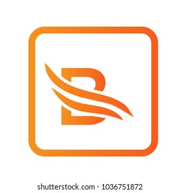 logo letter b