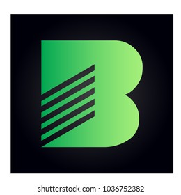 logo letter b