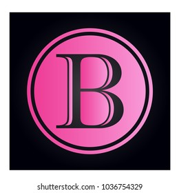 logo letter b