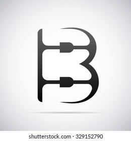 Logo for letter B