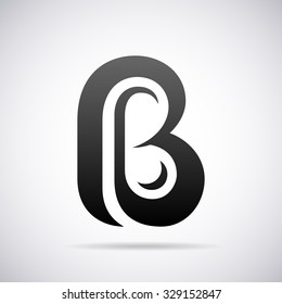 Logo for letter B