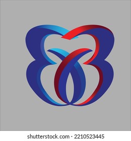 La letra "B" del logotipo puede utilizarse para logotipos de empresas u otros