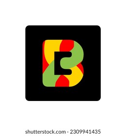 un logotipo con el diseño de letra B puede ser uno de los logotipos de la aplicación que realice