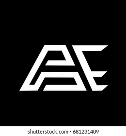 The logo of the letter B and E
