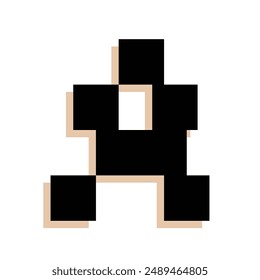 logo letter a box variations. flat design style. suitable for applications, companies, brands, etc. design vector template