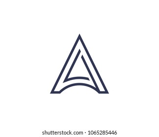 A  Logo Letter Business Template Vector icon..
