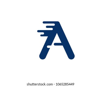 A  Logo Letter Business Template Vector icon..
