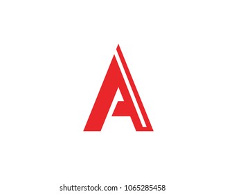 A  Logo Letter Business Template Vector icon..