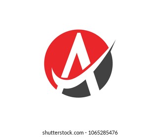 A  Logo Letter Business Template Vector icon..
