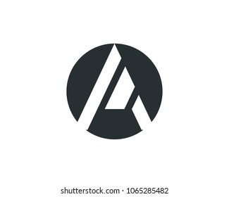 A  Logo Letter Business Template Vector icon..
