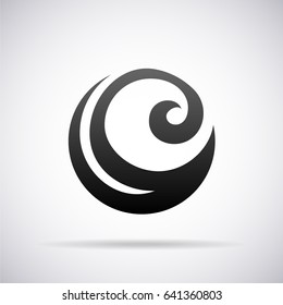 Logo for letter C