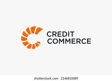 Logo Letter C with bar